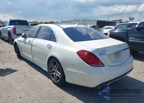 2016 Mercedes-Benz S 550 4Matic z USA, uszkodzony, nr VIN WDDUG8FBXGA210765